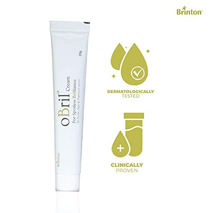 Brinton Obril Cream for Spotless Brilliance, Face Acne Skin Gel | 20 Gm