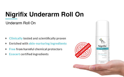 Nigrifix underarm lightening roll on 60ml