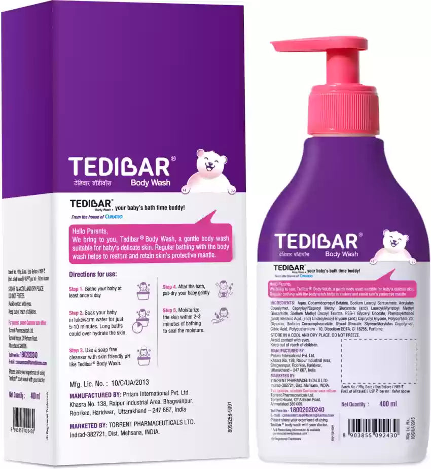Tedibar Body wash 400ml
