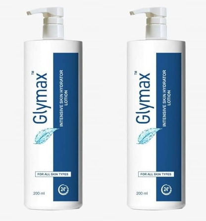 Glymax intensive skin hydrator lotion 200ml pack of 2