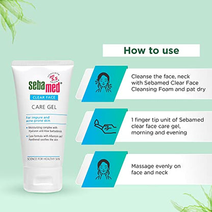 Sebamed Clear Face Care Gel 50Ml