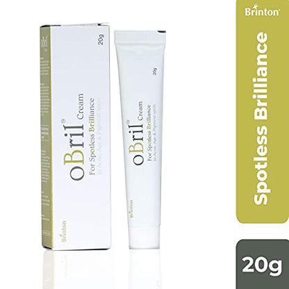 Brinton Obril Cream for Spotless Brilliance, Face Acne Skin Gel | 20 Gm