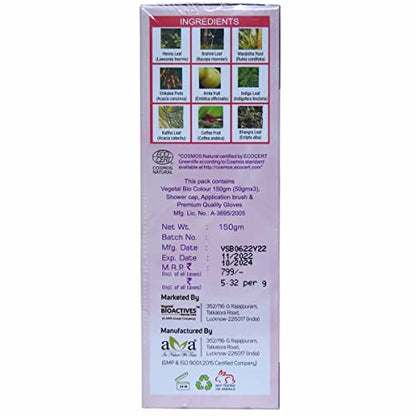Vegetal Bio Colour -Soft Black 150g.