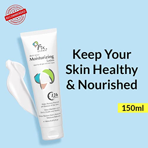 Fixderma Moisturizing Lotion Daily Moisturizer for Dry Skin 150ml . keeps your skin healthy and nourished 