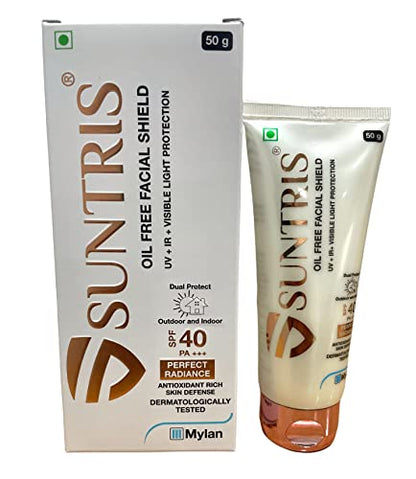 Mylan Suntris Oil Free Facial Shield SPF 40 PA+++, 50g