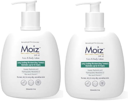 Glowderma Moiz lmf 48 lotion 200ml pack of 2