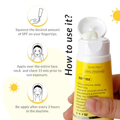 Fixderma Shadow SPF 50+ Gel Sunscreen For Oily Skin 75gms