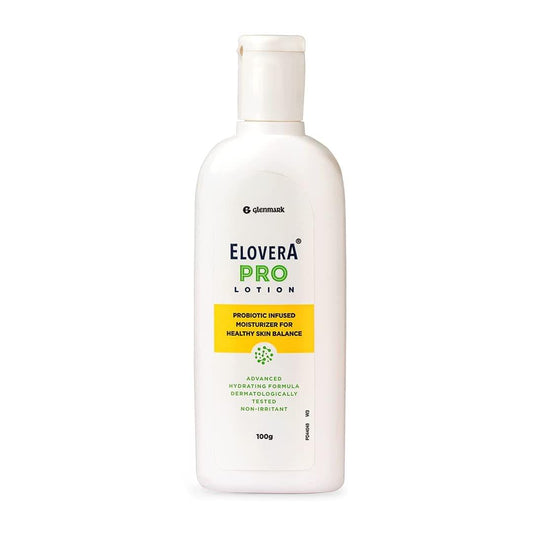 Elovera Pro Glenmark Hypoallergenic Non-Comedogenic Pamas Free Hydrating Moisturiser Face Cream & Body Lotion For Face For Dry Skin (Skin-Friendly Ph, 100 Ml) KarissaKart