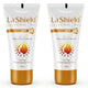 La Shield Anti Acne Sunscreen Gel Unscented 50 g - SPF 40+ PA+++, Pack of 2