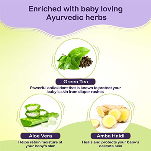 Dabur Baby Wipes: - 80 Wipes X Pack of 3