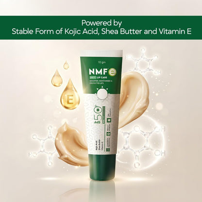 NMFe Brite Lip Care SPF 50 PA+++ | Brightening & Hydrating Lip Balm |10gm