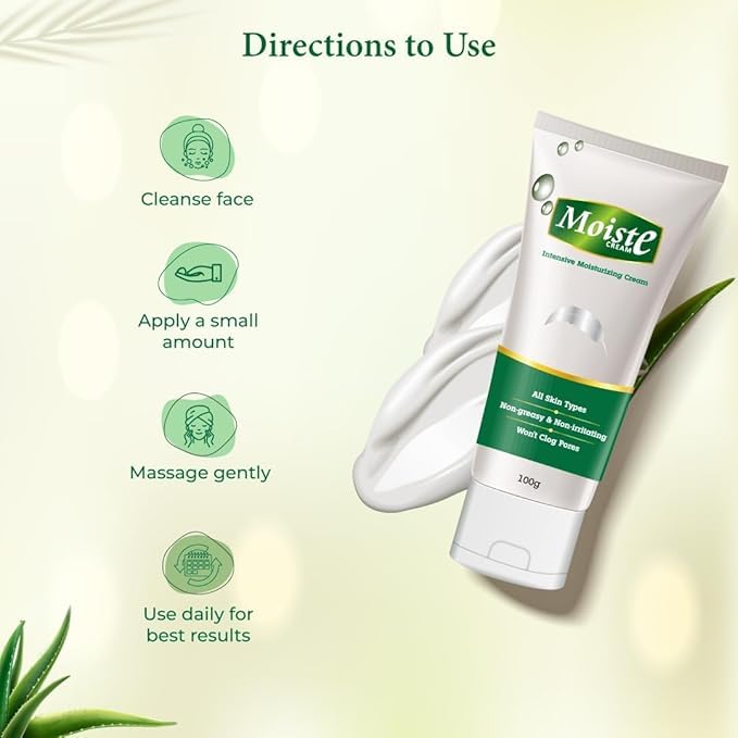 Moiste Intensive Moisturising Cream 100Gm