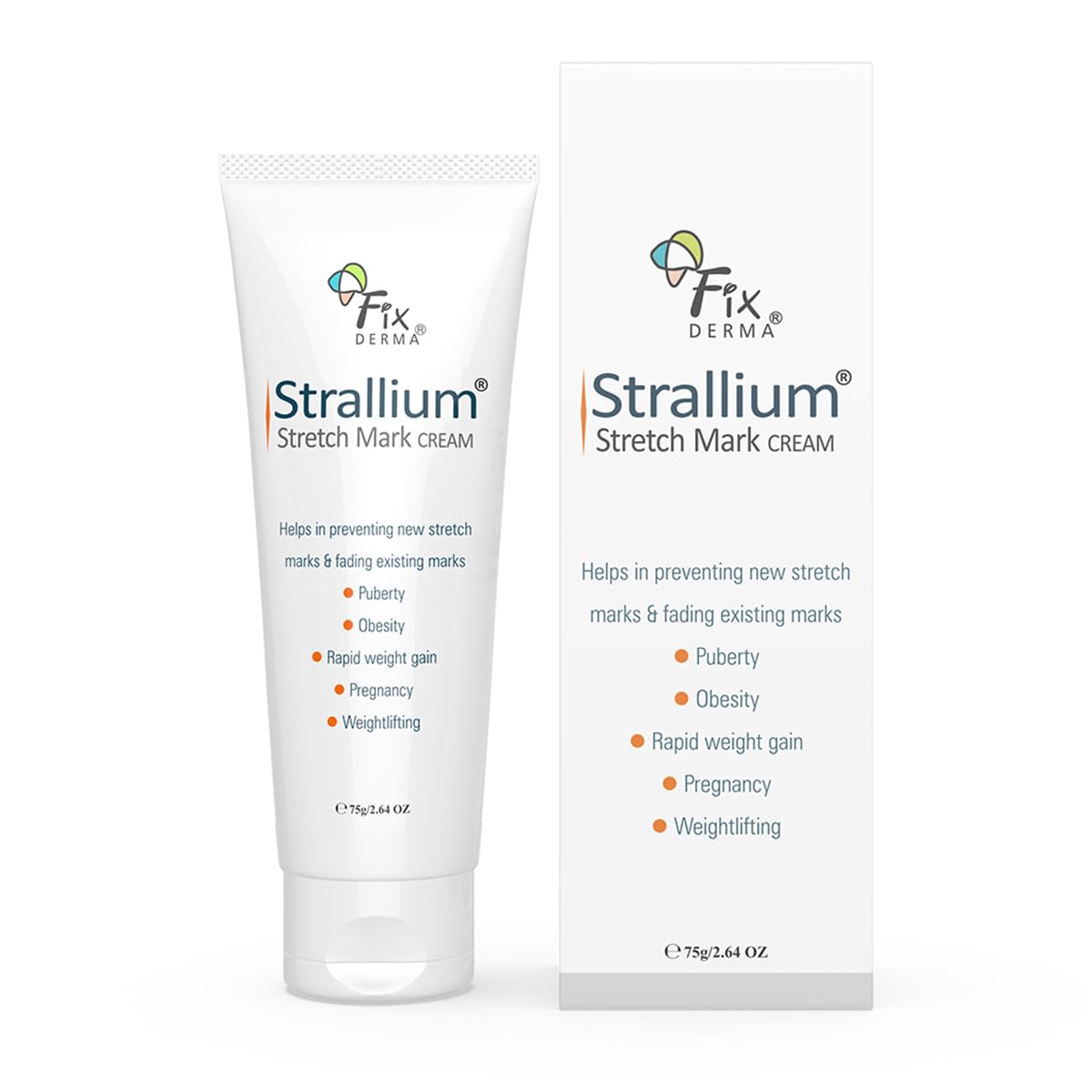 Strallium stretch mark cream 75g