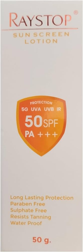 Raystop sunscreen spf50 lotion 100g