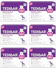 Tedibar Baby Bathing Bar, 75 g Each - Pack of 6