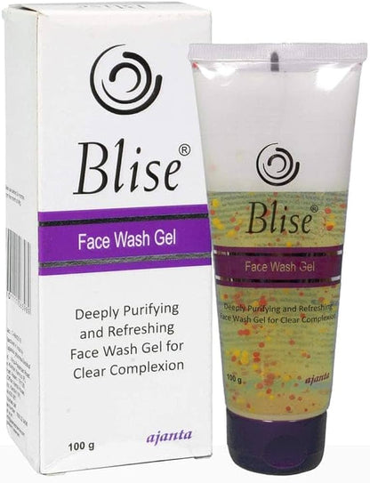 Blise face wash gel 100g pack of 2