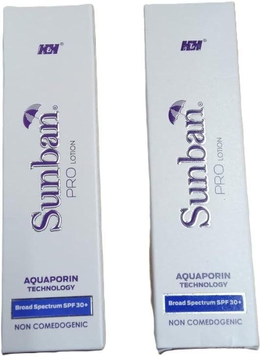H & H Sunban pro spf 30 lotion 60ml pack of 2