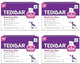Tedibar Baby Bathing Bar -75 gm Each - Pack of 4