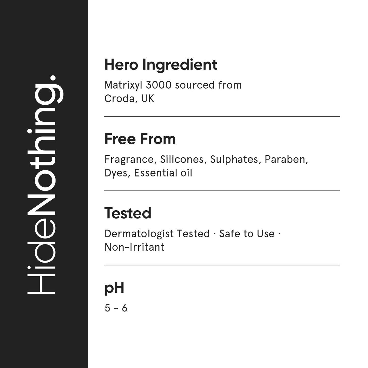 Minimalist Multi Peptide Night Face Serum for Ageless Younger Skin