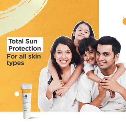 UvDoux Face & Body Sunscreen gel with SPF 50 PA+++ in Matte Finish and Oil Free Formula| Water Resistant Sunscreen| Protection against UVA/UVB Rays (100 GM)