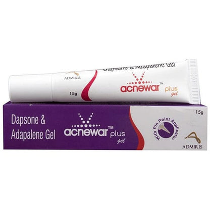 Acnewar plus gel 15g pack of 2