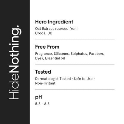 Minimalist Gentle Cleanser 6% Oat Extract For Sensitive Skin | Hydrating | Sulphate Free | Non-Drying | Non-Irritant | Gentle Face Wash With Hyaluronic Acid (120 ml)