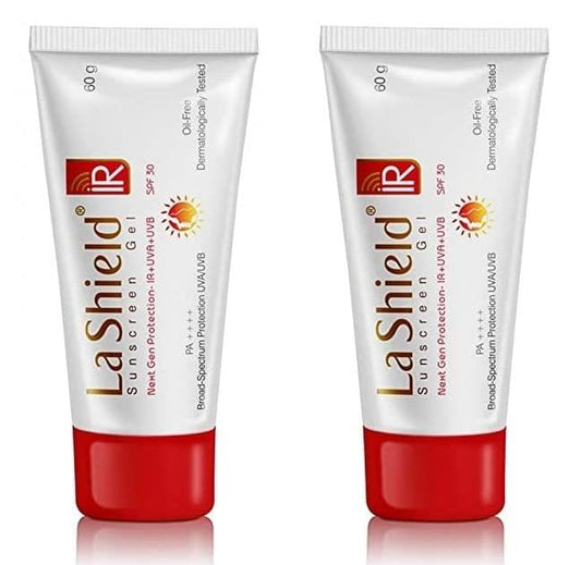 La Shield IR SPF 30+ & Pa+++ Sunscreen Gel,60 g x Pack of 2 KarissaKart