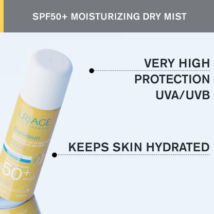 URIAGE BARIESUN SPF 50+ MOISTURIZING DRY MIST 200ML
