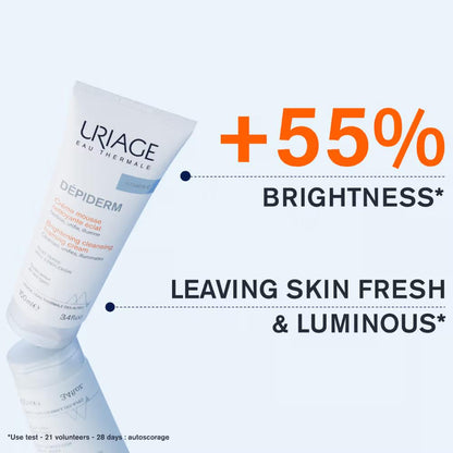 Uriage Depiderm Brightening Cleansing Foaming Cream With Vitamin C 100ml