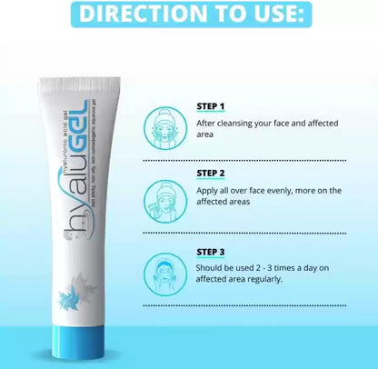 Hyalu hyaluronic acid gel 30g pack of 2