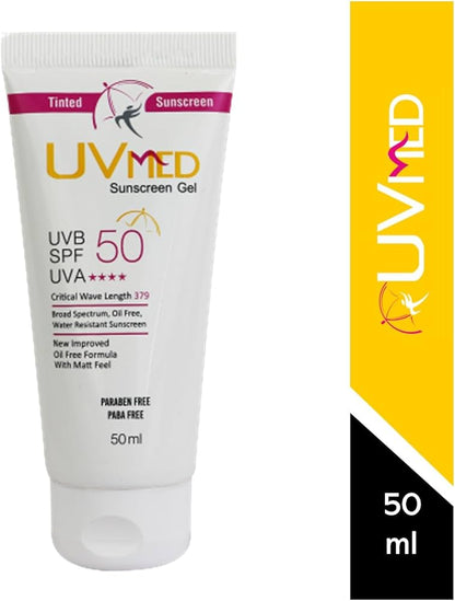 UVmed sunscreen gel 50ml