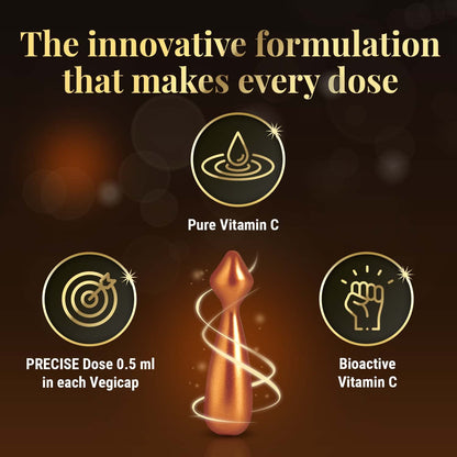 Revibra C10 Pure Vitamin C Cream, 28 Vegicaps Of 0.5Ml Each