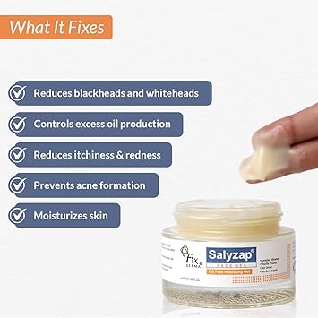 Fixderma Salyzap Moisturizar Gel 50ml helps fix and improve 