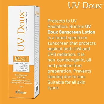 UV Doux sunscreen spf30 lotion 50ml