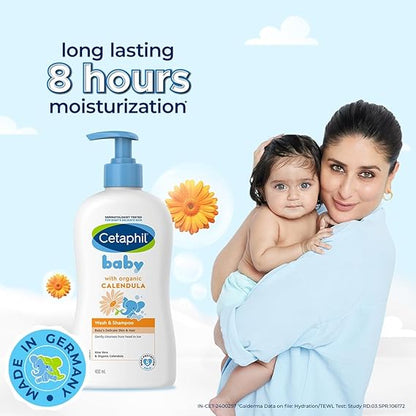 Cetaphil Baby Wash & Shampoo with Organic Calendula