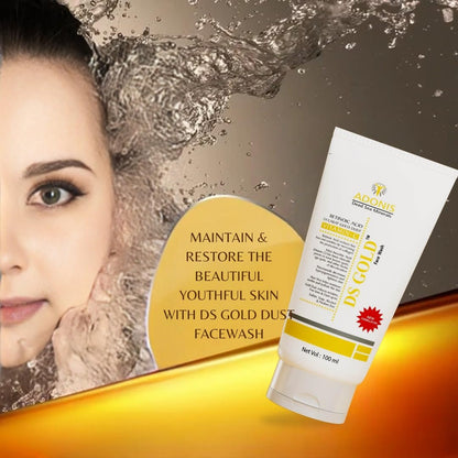 DS Gold vitamin c face wash 100ml pack of 2