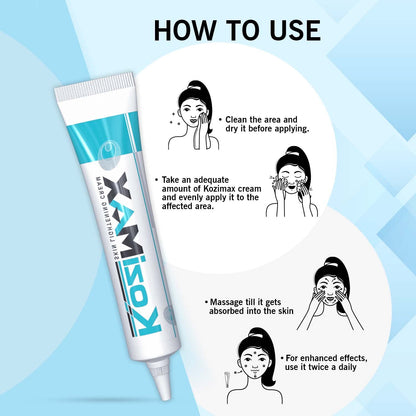Kozimax skin lightening cream 15g pack of 2