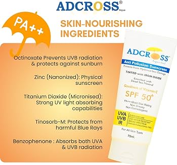 Adcross aqua sunscreen gel 75ml pack of 1