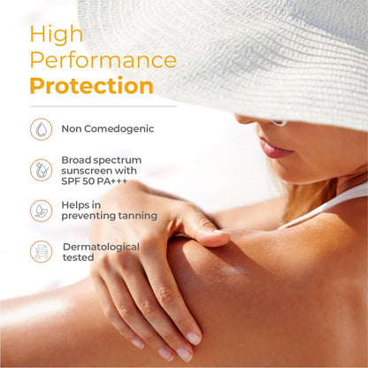 UV Doux Silicone Sunscreen Gel SPF 50 PA+++|India’s No.1 Dermatologist Recommended Brand|Invitro,In-Vivo Tested|UVA/UVB Protection, Benzene Free|No White Cast |Oily & Acne-Prone Skin |50 g