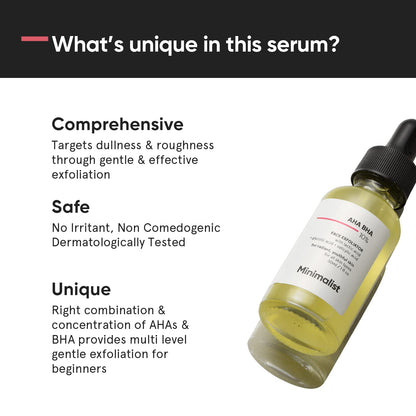 Minimalist Aha Bha 10% 30ml