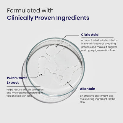 RE' EQUIL Vitamin C Face Liquid Toner for Hyperpigmentation Removal and Even Skin Tone with Hyaluronic Acid - 100ml