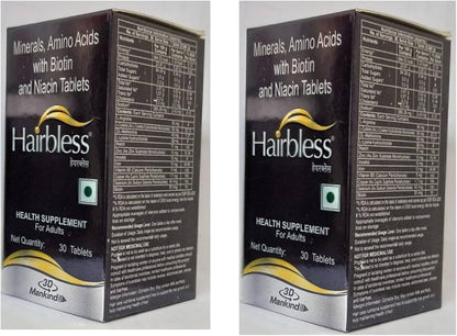 Mankind Hairbless 30 tab Pack of 2