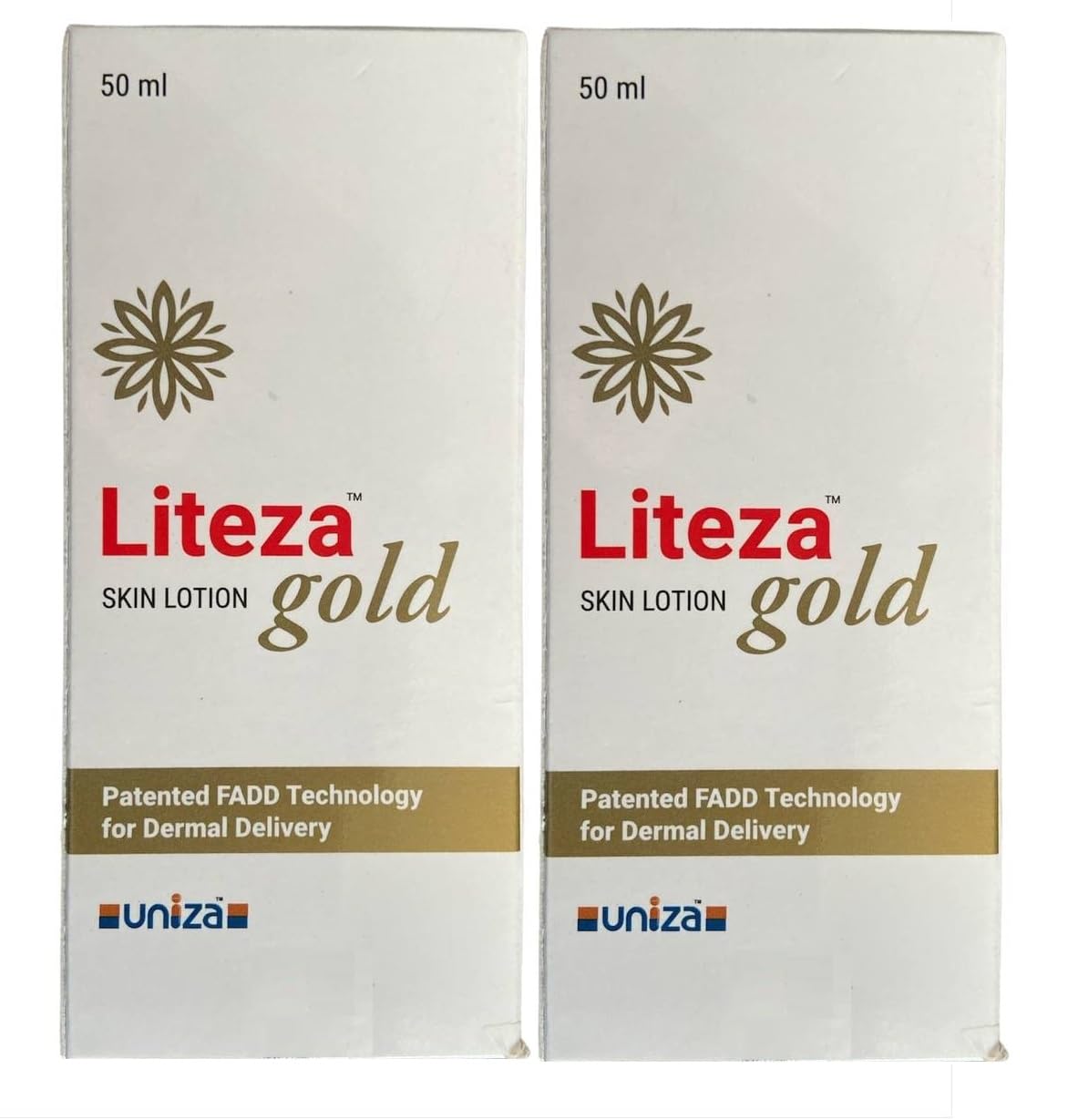 Litiza gold lotion 50ml pack of 2