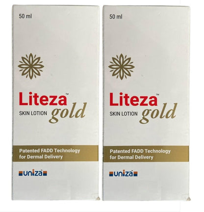 Litiza gold lotion 50ml pack of 2