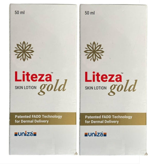 Litiza gold lotion 50ml pack of 2