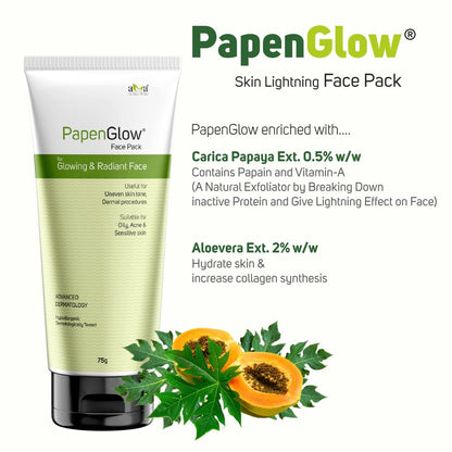 Papenglow face pack 75g pack of 2