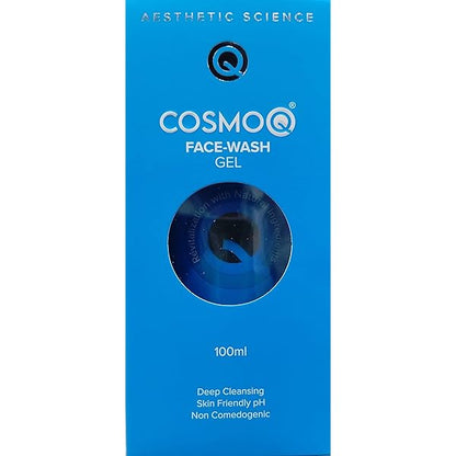 Cosmoq face wash gel 100g pack of 2