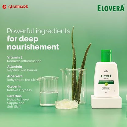 Elovera Lotion Ingredients - Aloe Vera & Vitamin E by Karissakart 