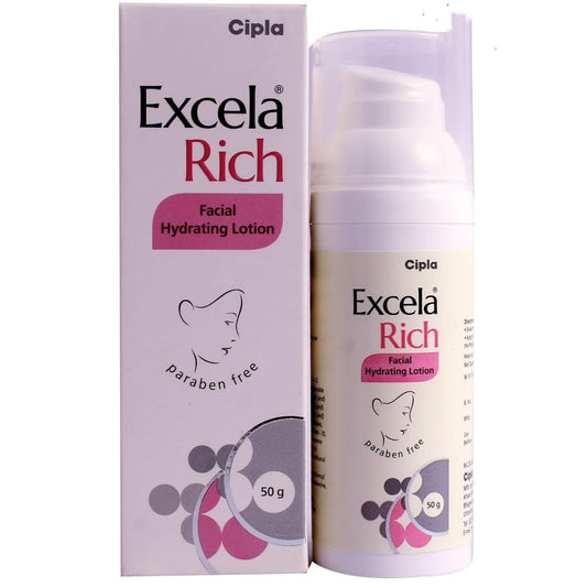 Excela Rich Facial Hydrating Lotion 50 gm | Cipla