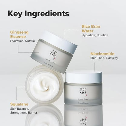 Dynasty Cream for Hydration with Niacinamide & Squalane - 50 ml